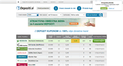 Desktop Screenshot of depoziti.si